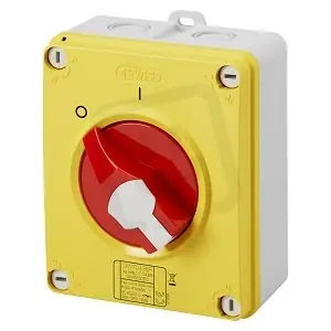 Koupit Online Nás. vypín. 4pól. 16A červený (GW70433)