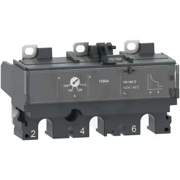 Jednotka spouští NSX160 AC 3P3D 125A TMD SCHNEIDER C163TM125 Sezónní Sleva