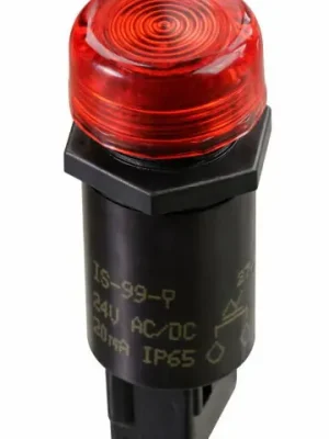 Jen Po Omezenou Doba Indikační signálka IS-95 R 230AC 16mm červená ELECO 215248