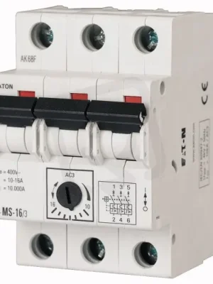 Jen Po Omezenou Doba Z-MS-0,63/3 Spínač motorů 3-pól 0.40-0.63A EATON 248405