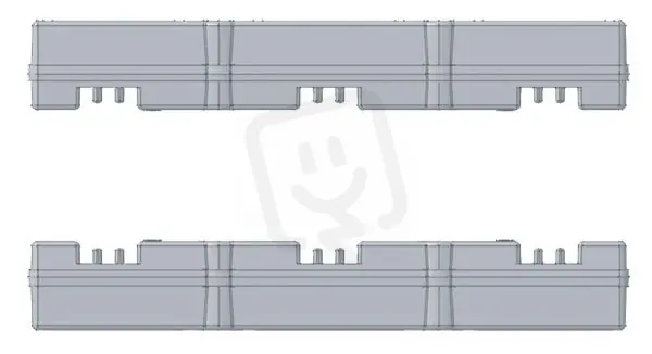 Rychlé Dodání OEZ 20753 Držák přípojnicového systému PD-QK-DELTA210C