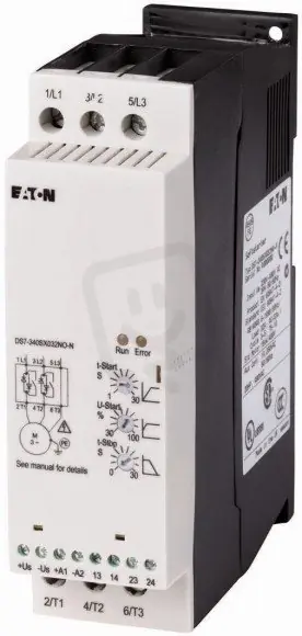 Eaton 134932 Softstartér,integr.bypass, ovl.110/230 V AC,15 kW při 400V,50Hz Nízká Cena