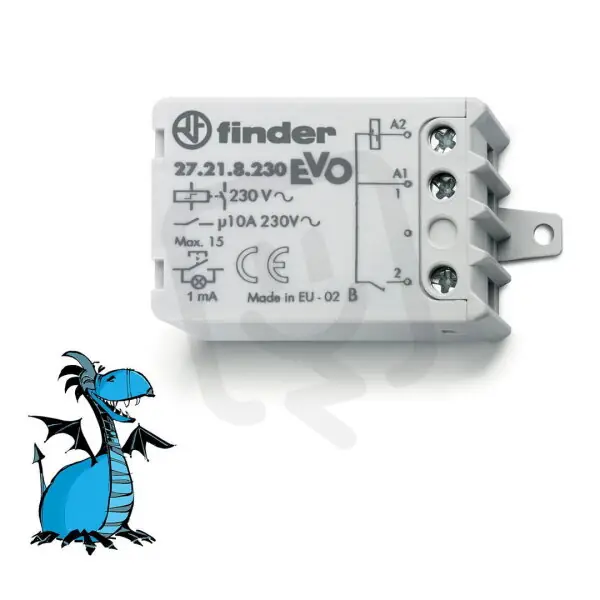Impulsní elektronický spínač 1Z/10A, 230V AC FINDER 27.21.8.230.0000 Akce