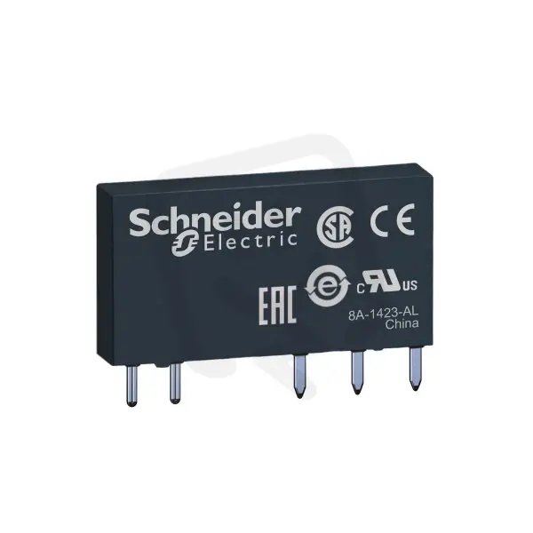Schneider RSL1AB4BD Relé 24V DC, 6A, 1P kontakt (obj.množství 10 ks) Aktuální