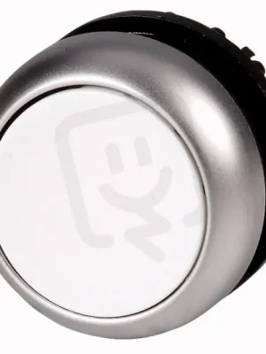 Zlevněný Eaton M22-DRL-W Prosvětlená ovládací hlavice, aretace, kroužek titan, bílá