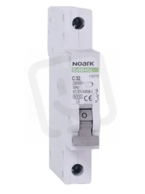 Úzký instalační jistič NOARK 110720 EX9B40J 13,5 mm, 6 kA, char. B, 2 A, 1-pól Ověřený