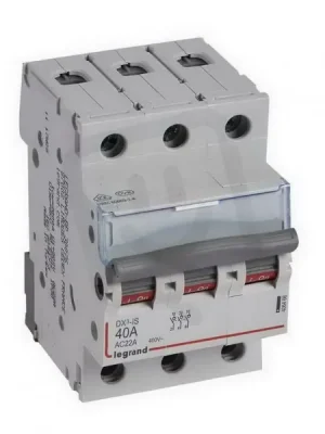 DX3 VYPÍNAČ 3P 40A 400V LEGRAND 406466 Výhodná Nabídka