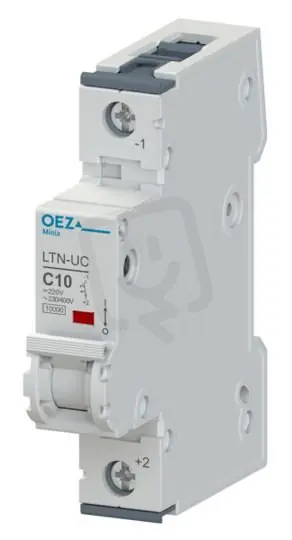 LTN-UC-25C-1 Jistič In 25A,Ue AC 230/400V/DC 220V, ch.C, 1pól, 10 kA OEZ 41855 Top Prodej