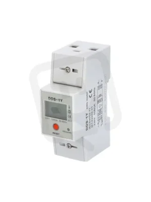 Oblíbený Elektroměr DDS-1Y RESET 80A 2mod LCD 1f 1-tar podružný s funkcí nulování 1000899