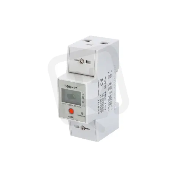 Oblíbený Elektroměr DDS-1Y RESET 80A 2mod LCD 1f 1-tar podružný s funkcí nulování 1000899