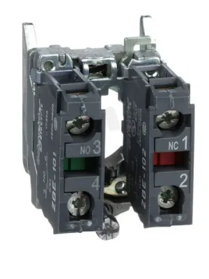 Schneider ZB4BZ105 Polosestavy kontaktů, 1 Z + 1 V Speciální Cena