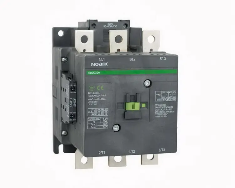 Stykač NOARK 106261 EX9C265 3P 265A AC-3, 415V AC/DC 2Z+2V pom. kontakty Expresní Doručení