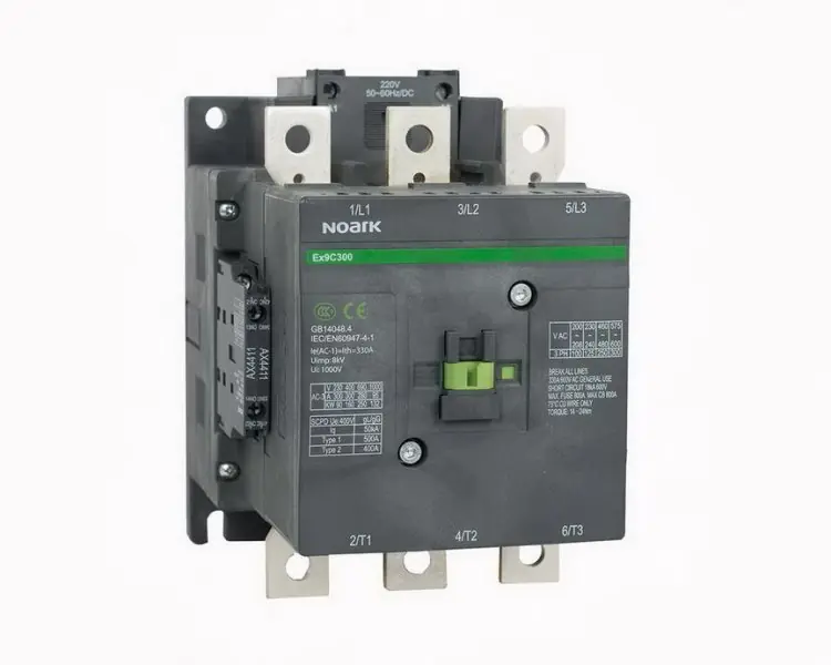 Stykač NOARK 106262 EX9C265 3P 265A AC-3, 400V AC/DC 2Z+2V pom. kontakty Značkový
