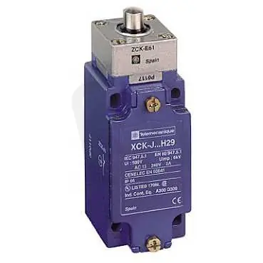 Polohový spínač kovový, M20x1,5 kovový čep 1Z+1V TELEMECANIQUE XCKJ561H29 Akce