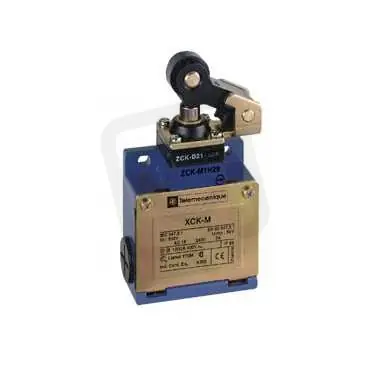 Originální Polohový spínač kovový Pg 11 čep a páka s kladkou 1Z+1V TELEMECANIQUE XCKM521H29