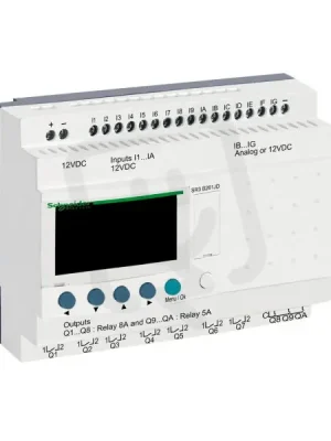 Schneider SR3B261JD ZL MODULAR 12VDC s hod 16DI(6AI)/10RO Nakupujte Hned