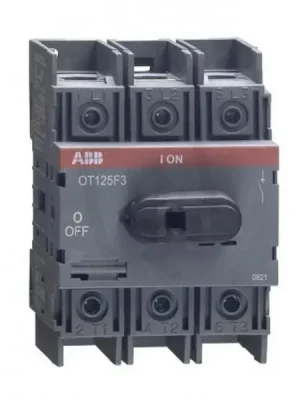 Výprodej Odpínač OT125F3 3P 125A ABB 1SCA105033R1001