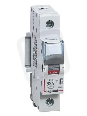 DX3 VYPÍNAČ 1P 63A 250V LEGRAND 406421 Rychlé Dodání