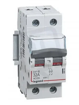 DX3 VYPÍNAČ 2P 32A 400V 2DIN LEGRAND 406445 Autentický