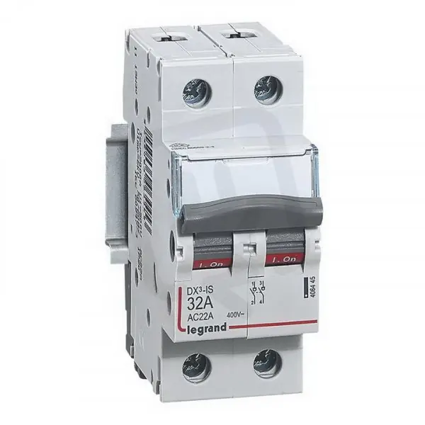 DX3 VYPÍNAČ 2P 32A 400V 2DIN LEGRAND 406445 Autentický