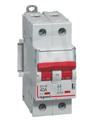 DX3 VYPÍNAČ 2P 40A 400V S MOŽNOSTÍ DÁLKOVÉHO VYPNUTÍ LEGRAND 406527 Nejprodávanější