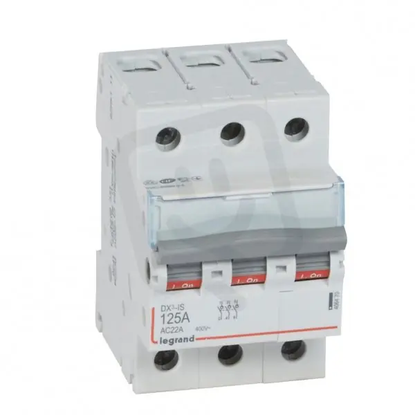 DX3 VYPÍNAČ 3P 125A 400V LEGRAND 406470 Akční Nabídka