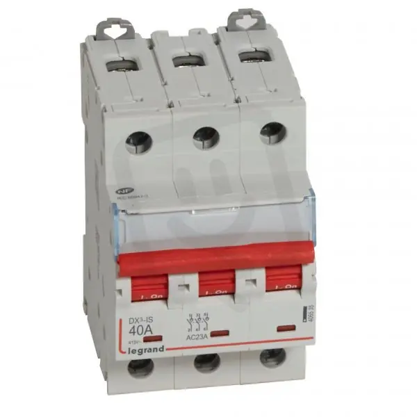 Přímo Od Výrobce DX3 VYPÍNAČ 3P 40A 400V S MOŽNOSTÍ DÁLKOVÉHO VYPNUTÍ LEGRAND 406535