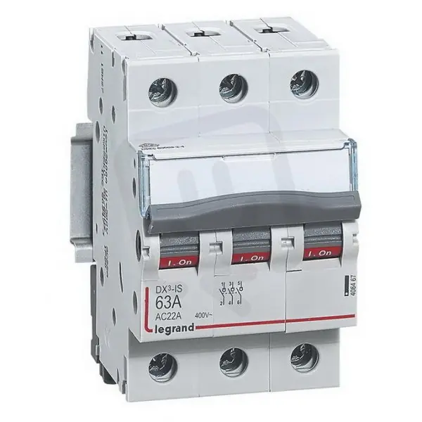 Ihned K Objednání DX3 VYPÍNAČ 3P 63A 400V LEGRAND 406467
