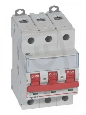 DX3 VYPÍNAČ 3P 63A 400V S MOŽNOSTÍ DÁLKOVÉHO VYPNUTÍ LEGRAND 406536 Omezená Nabídka