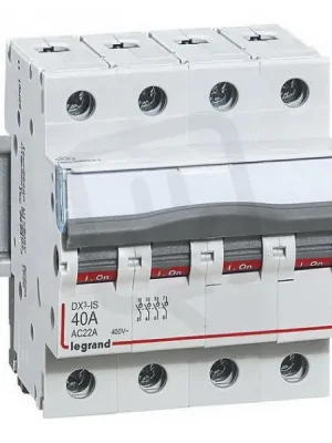 DX3 VYPÍNAČ 4P 40A 400V LEGRAND 406486 Omezená Nabídka