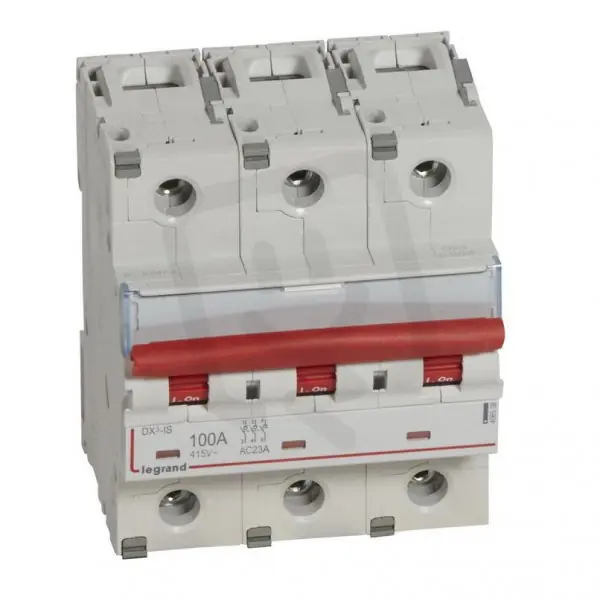 Oblíbený DX3 VYPÍNAČ 3P 100A 400V S MOŽNOSTÍ DÁLKOVÉHO VYPNUTÍ LEGRAND 406538