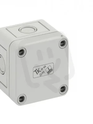 Prázdná skříň TK PS 77-6-m šedá IP66 IK07 65x65x57mm SPELSBERG 10540101 Výhodná Nabídka