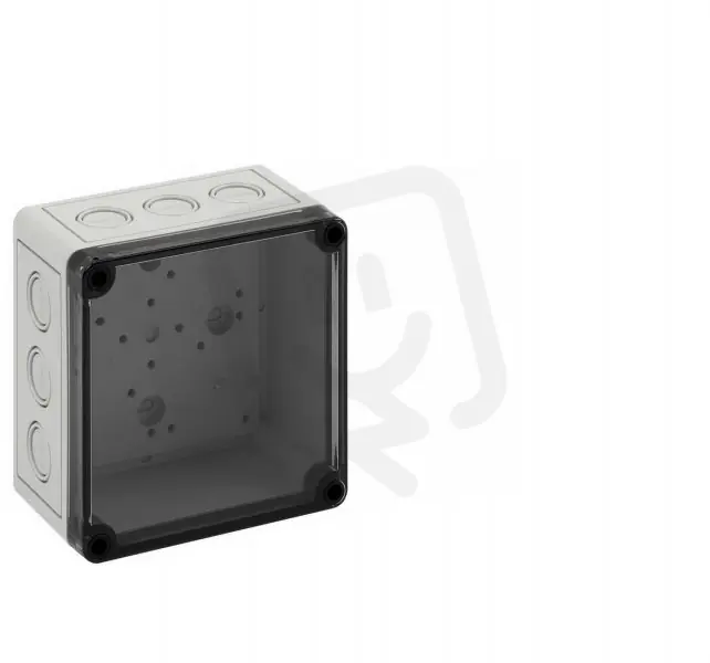Prázdná skříň TK PS 1313-7-tm šedá IP66 IK07 130x130x75mm SPELSBERG 10600501 Víkendová Akce