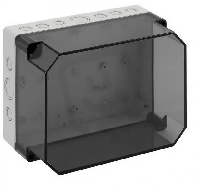 Prázdná skříň TK PS 2518-13f-tm šedá IP66 IK07 254x180x137mm SPELSBERG 10701101 Výprodej