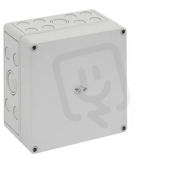 Značkový Prázdná skříň TK PC 1818-11-m šedá IP66 IK08 182x180x111mm SPELSBERG 12790701