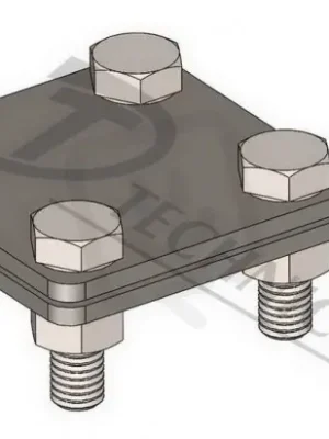 Sezónní Sleva SR 03 b Svorka zemnící pro spojení páska-drát DT TECHNIC 103160
