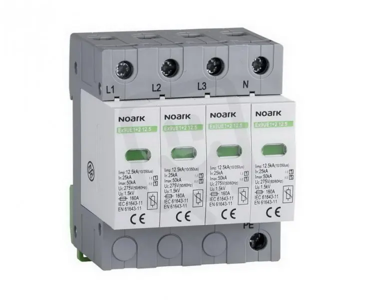 Kup Teď Svodič přepětí NOARK 103342 EX9UE 1+2 (B+C), 12,5 kA, 275 VAC, 4pól