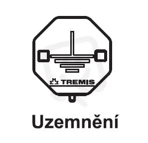 Cenová Bomba Štítek označení uzemnění (plast) TREMIS VS055