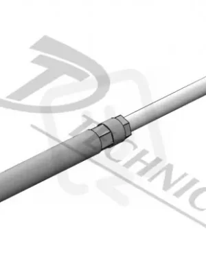 JP 20 Al d16/10 Jímací tyč d16/10 AlMgSi - 2000 mm DT TECHNIC 421025 Super Cena