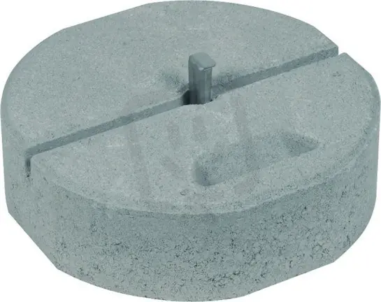 betonový podstavec Rd16 d= 337/17kg s klínem Must-Have