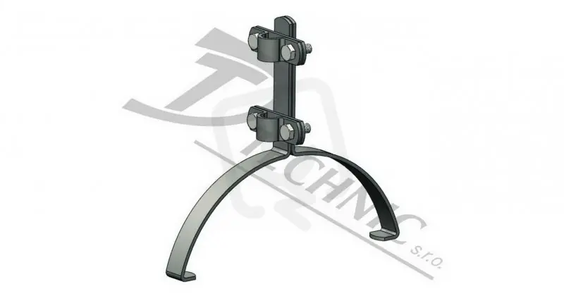 Nová Kolekce PJT 15 a Podpěra jím. tyče d16 na hřebenáče - 1 podpěra - 240-260 mm 110026