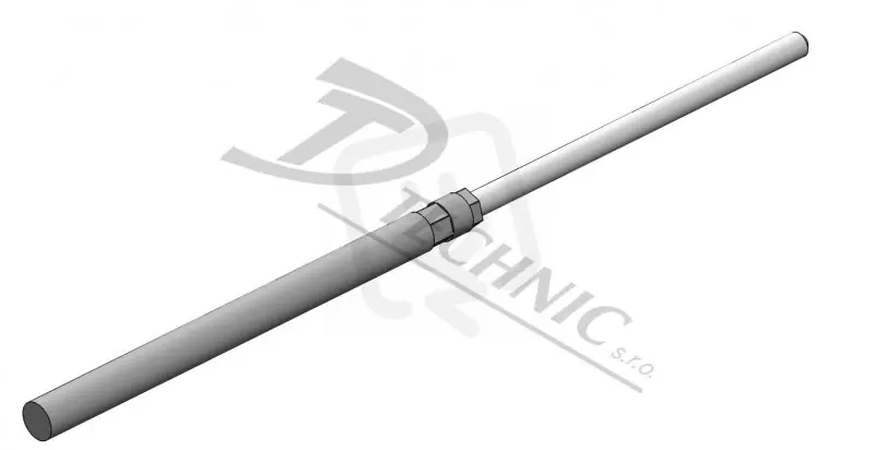 JP 30 Al d16/10 Jímací tyč d16/10 AlMgSi - 3000 mm DT TECHNIC 421030 Super Cena