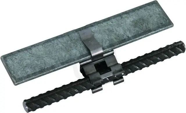 Oblíbený Bezšroubová svorka pro armování 10 mm a pásek 30x4 mm DEHN 308142