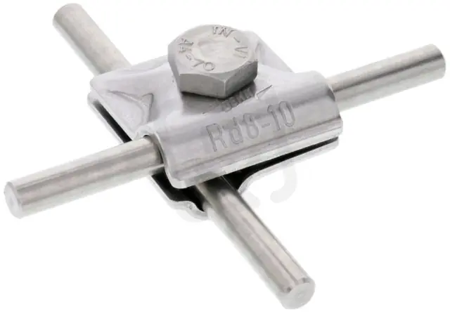 Autentický Svorka MV, nerez, pro prům. 8-10mm šroub se šestihrannou hlavou DEHN 390079
