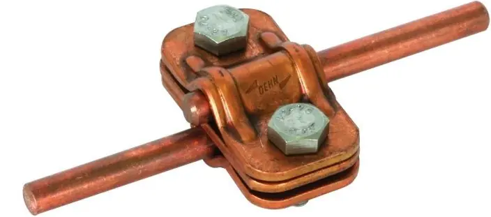 UNI-zkušební svorka Cu s mezidestičkou, pro prům. 2 x 8-10mm DEHN 459127 Levný