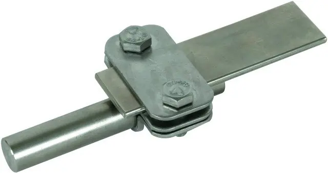 UNI-zkušební svorka nerez s mezidestičkou, pro prům. 16/pásek 30mm DEHN 459159 Novinka
