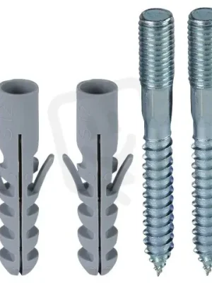 Vrácení Zdarma Upevňovací set se 2 kombivruty M 10x20mm NIRO a 2 hmoždinky D 12mm DEHN 472202