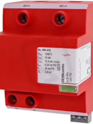 Kombinovaný svodič DEHNcombo YPV pro FV do 1500V DC dálková signalizace Omezená Nabídka