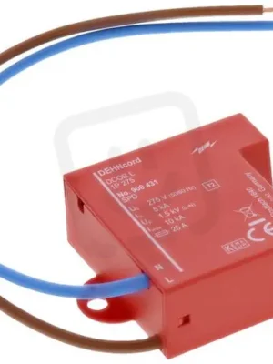 Autentický Svodič přepětí Typ 2 DEHNcord jednopólový pro elektroinstalace 900431