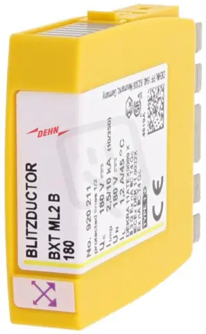 Finální Výprodej Svodič bleskových proudů - Modul BXT 2-pólový, systém LifeCheck DEHN 920211
